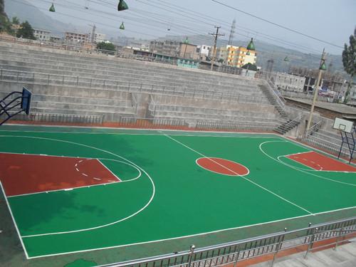 矽PU籃球場