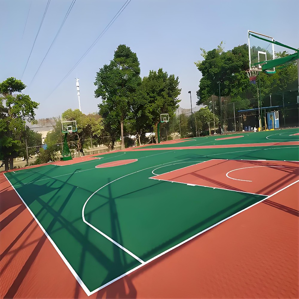 矽PU籃球場