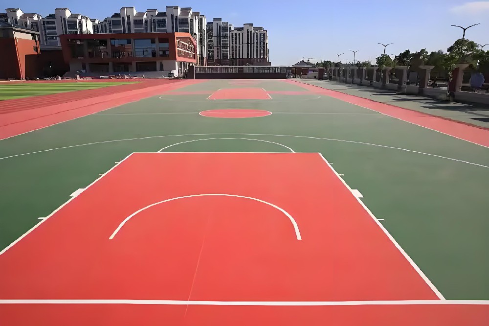 矽PU籃球場
